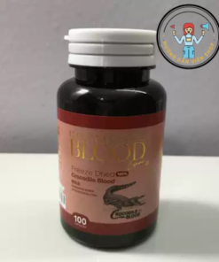 COROCODILE BLOOD Capsule Freeze Dried –  Viên Nang Máu Cá Sấu Thái Lan