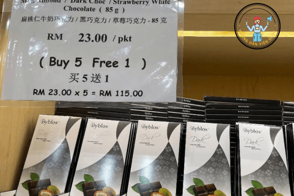 Trọn Bộ Sưu Tập Chocolate Byblos Malaysia – Quà Tặng Tuyệt Hảo Từ Thiên Nhiên