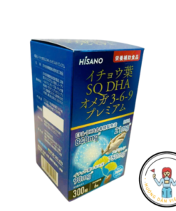 Viên uống DHA-EPA, SQ, Omega 3-6-9 Hisano 300 viên – Bổ sung dưỡng chất tối ưu cho sức khỏe