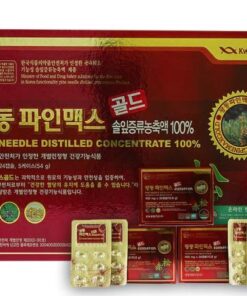 Pine Needle Distilled Concentrate Oil 100 % Tinh Dầu Thông Đỏ Kwangdong Hàn Quốc 120 Viên
