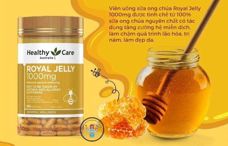 condung-sua-ong-chua-Sữa ong chúa Healthy Care