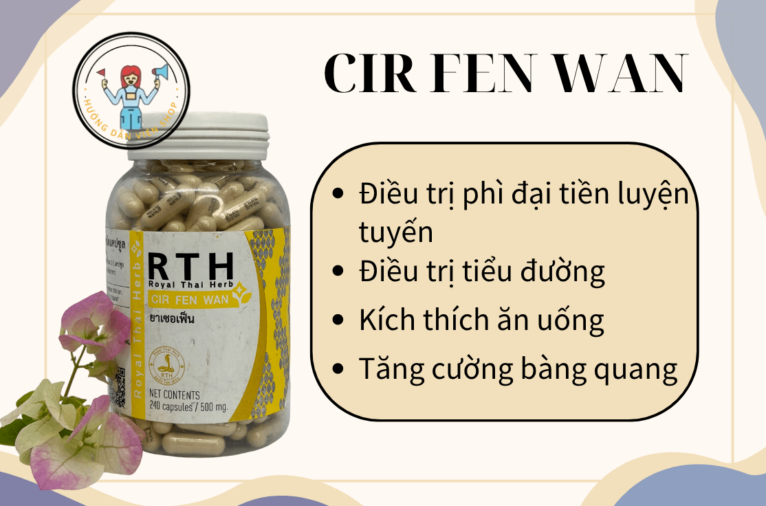 Công Dụng Thuốc Rắn Số 5 Cir Fen Wan Chính Hãng