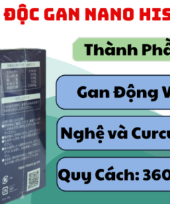 Viên Uống Giải Độc Gan Nano HISANO 360 Viên – Giải Pháp Giải Độc Gan Đến Từ Nhật Bản