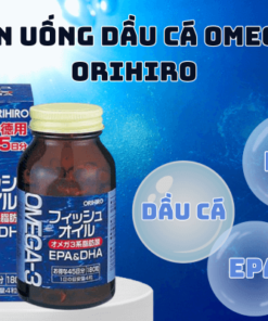 Viên uống dầu cá Omega-3 Orihiro 180 viên