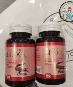 COROCODILE BLOOD Capsule Freeze Dried –  Viên Nang Máu Cá Sấu Thái Lan