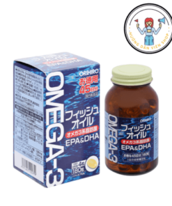 Viên uống dầu cá Omega-3 Orihiro 180 viên