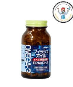 Viên uống dầu cá Omega-3 Orihiro 180 viên