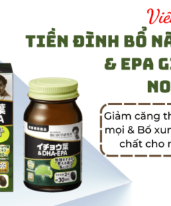 Viên Uống Tiền Đình Bổ Não DHA & EPA Ginkgo Noguchi