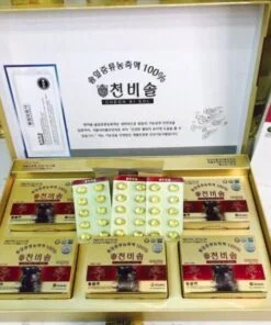 tinh dầu thông đỏ hàn quốc cheon bi sol 180 viên