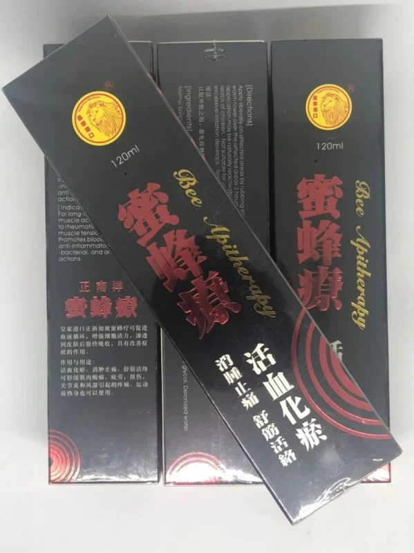 Dầu Nọc Ong Sử Tử Đỏ - Bee Apitherapy Singapore 120 ML 27 dầu nọc ong singapore