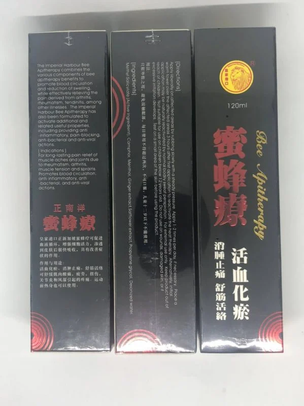 Dầu Nọc Ong Sử Tử Đỏ - Bee Apitherapy Singapore 120 ML 26 dầu nọc ong singapore