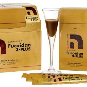 Fucoidan 3-Plus NatureMedic, Hỗ Trợ Điều Trị Ung Thư Dạng Nước