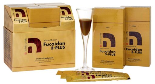 Fucoidan 3-Plus NatureMedic, Hỗ Trợ Điều Trị Ung Thư Dạng Nước
