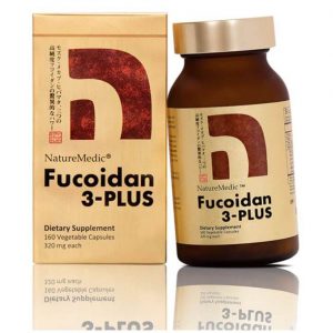 Fucoidan 3-Plus NatureMedic, Viên Uống Hỗ Trợ Điều Trị Ung Thư