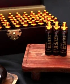 tinh chất đông trùng hạ thảo kanghwa hàn quốc hộp gỗ 60 ống