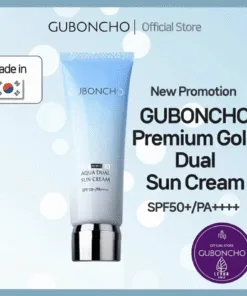 Kem Chống Nắng Guboncho Premium Gold Aqua Dual SPF50+ PA+++ – Bảo Vệ Da Toàn Diện & Dưỡng Ẩm Nhẹ Nhàng