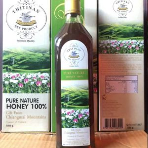 mật ong hoa anh túc thái lan thitinan pure natural honey 100%