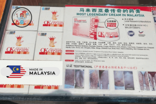 OK Cream – Kem Bôi Trị Các Bệnh Về Da Số 1 Malaysia