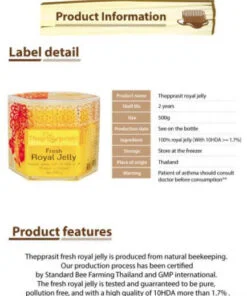 Sữa Ong Chúa Tươi Fresh Royal Jelly Thailand 500g