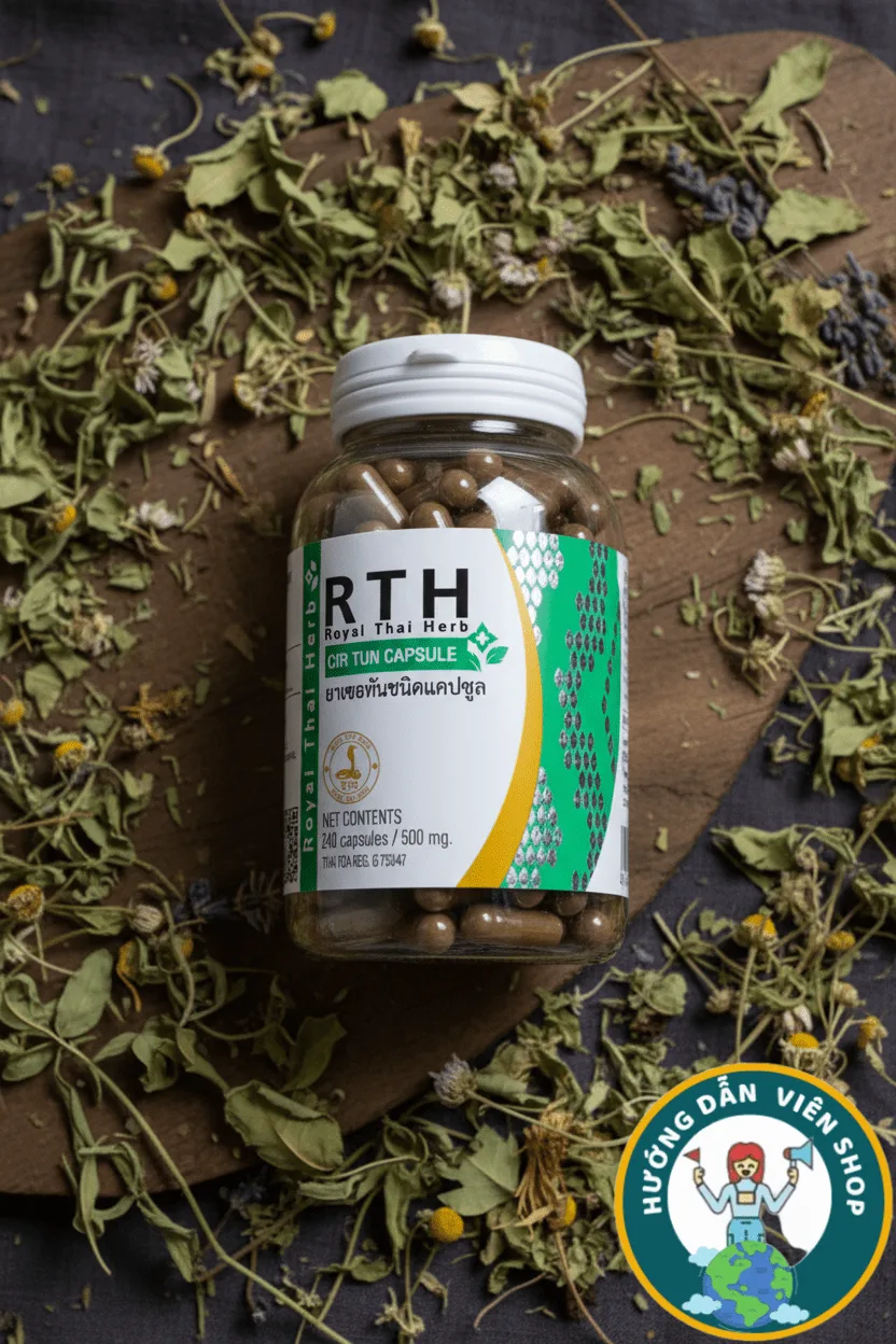 Thuốc rắn Thái Lan số 2 Cir Tun Wan (Xà Đảm Hoàn)