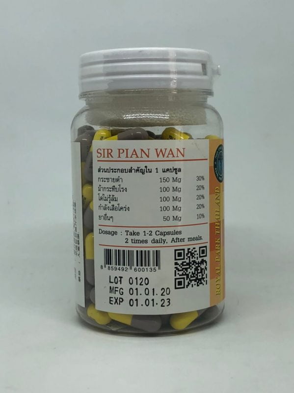 thuốc rắn thái lán số 3 sir pian wan