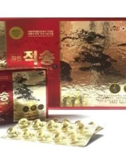 Tinh Dầu Thông Đỏ Pine Jeok Song Gold Hàn Quốc Cao Cấp 120 viên