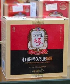 viên hồng sâm korean red ginseng extract gold capsule 100 viên
