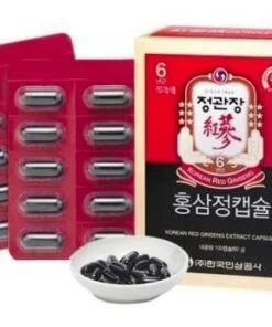 viên hồng sâm korean red ginseng extract gold capsule 100 viên