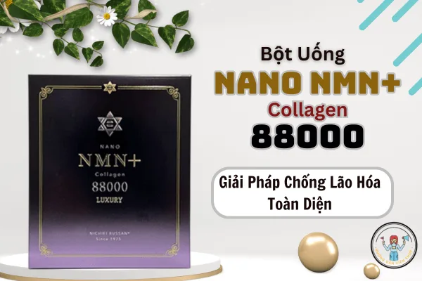 Bột Uống NANO NMN+ Collagen 88000 - Giải Pháp Chống Lão Hóa Toàn Diện 11 Bột Uống NANO NMN+ Collagen 88000 – Giải Pháp Chống Lão Hóa Toàn Diện