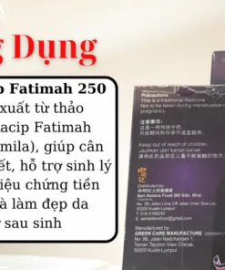 Viên Uống NPE Kacip Fatimah 250 – Hỗ Trợ Sức Khỏe Phụ Nữ (60 viên)