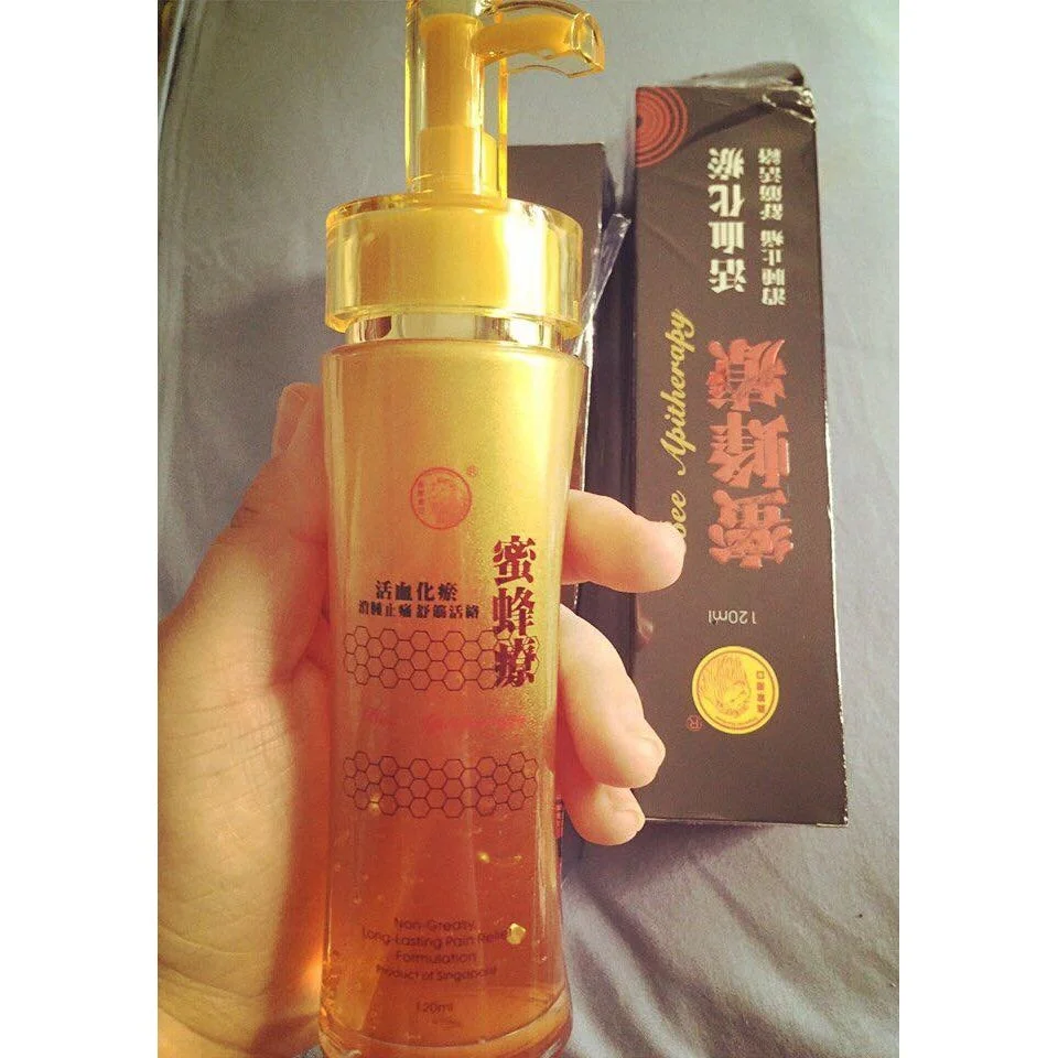 Dầu Nọc Ong Sử Tử Đỏ - Bee Apitherapy Singapore 120 ML 15 noc-ong-singapore-1