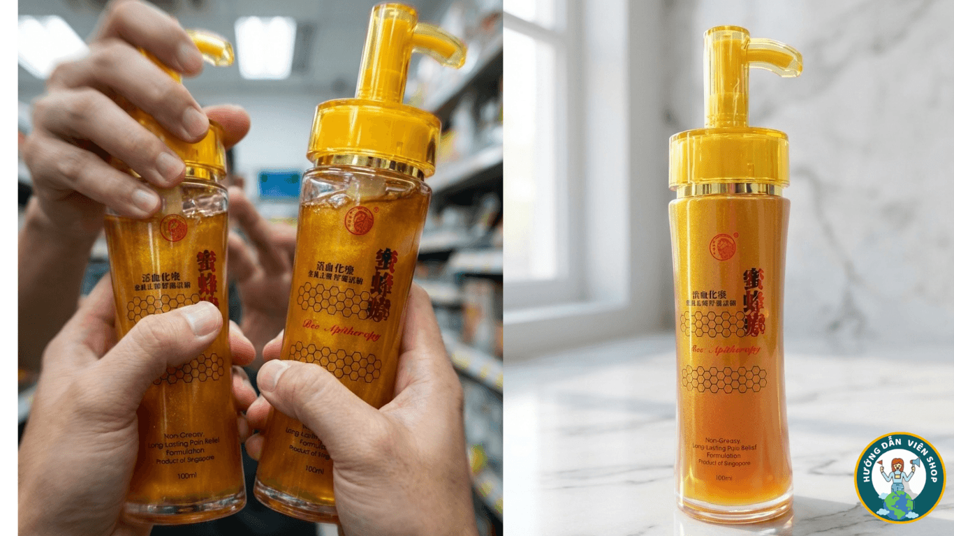 Review Dầu Nọc Ong Singapore Bee Apitherapy Có Tốt Không? Mua Ở Đâu?