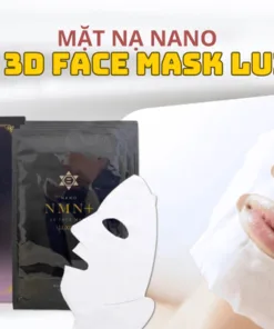 MẶT NẠ NANO NMN 3D FACE MASK LUXURY (8 Miếng) – GIẢI PHÁP DƯỠNG DA CAO CẤP