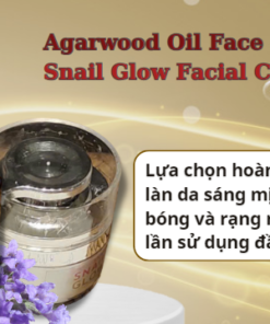 Set Dưỡng Da Agarwood Oil Face Oil & Snail Glow Facial Cream