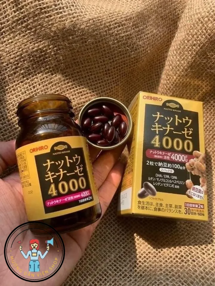 VIÊN UỐNG CHỐNG ĐỘT QUỴ ORIHIRO 4000FU 60V 10 vien-uong-chong-dot-quy-orihiro-nattokinase-4000fu-4