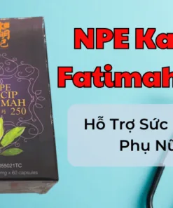 Viên Uống NPE Kacip Fatimah 250 – Hỗ Trợ Sức Khỏe Phụ Nữ (60 viên)