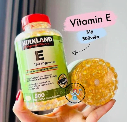 vien-uong-Viên uống Vitamin E Kirkland
